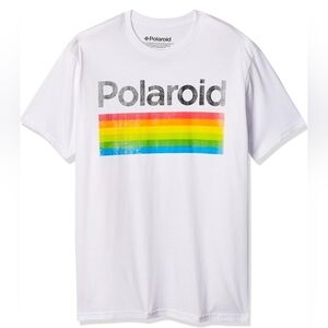 Polaroid Men's White Tee, Size XL, New!